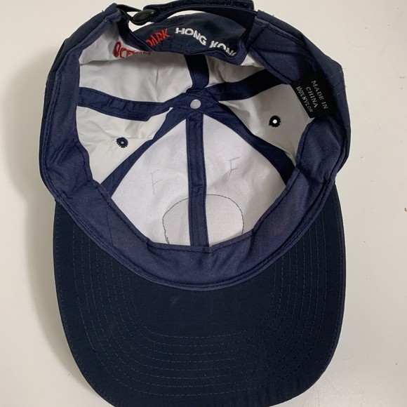 New Ocean Park Hong Kong Baseball Cap Hat Blue Embroidered Strap  Theme - Picture 7 of 11
